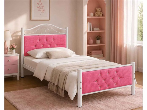 تخت یک نفره فلزی نامیلا T154